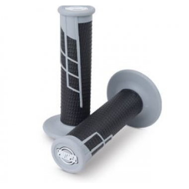 Clamp on grips 1/2 waffle grey/blk ProTaper
