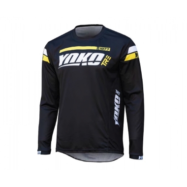 MX jersey YOKO TRE black/yellow , XL dydžio