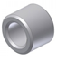 Aluminium spacer MIVV 50.73.759.1 aliumininė d10 x h8, d6