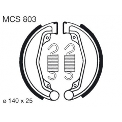 Būgninių stabdžių trinkelės LUCAS MCS 803