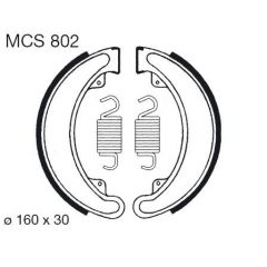 Būgninių stabdžių trinkelės LUCAS MCS 802