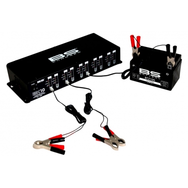 AUTOMĀTS 10 - Bank charger BS-BATTERY 10 Bank charger 12V 10x1A