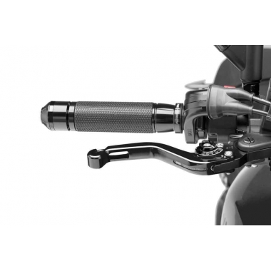 Brake lever without adapter PUIG, trumpas MELNS/MELNS