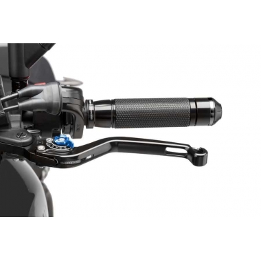 Clutch lever without adapter PUIG, ilgos black/blue