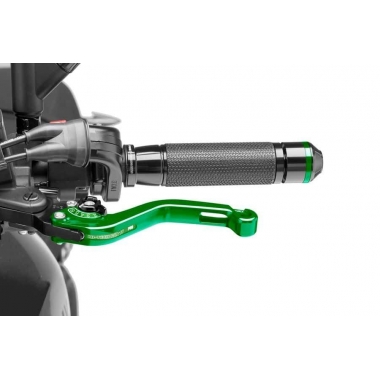 Clutch lever without adapter PUIG, trumpas green/black