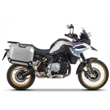 Complete set of 36L / 47L SHAD TERRA aluminum side cases, including STIPRINĀJUMSing kit SHAD BMW F 750 GS/ F 850 GS/ F 850 GS Adventure