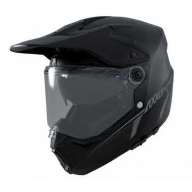 Dualsport helmet AXXIS WOLF DS solid a1 matt black, L dydžio