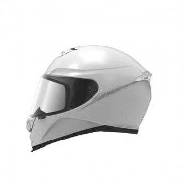 FULL FACE helmet AXXIS EAGLE SV ABS solid white gloss, L dydžio