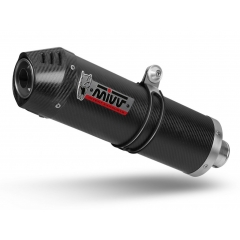 Full exhaust system 3x1 MIVV OVAL Carbon / Carbon cap