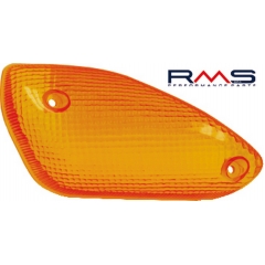 Posūkio žibinto stikliukas - dešinės priekio RMS 246470260, oranžinės spalvos E-mark