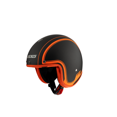 JET helmet AXXIS HORNET SV ABS royal a4 orange matt, L dydžio