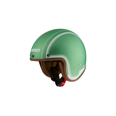 JET helmet AXXIS HORNET SV ABS royal a6 matt green, L dydžio