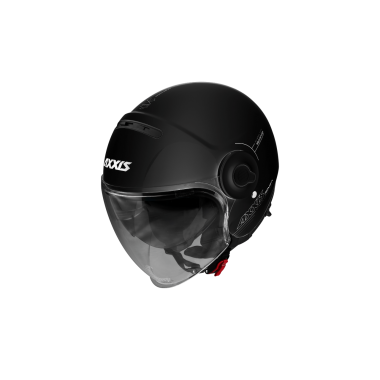 JET helmet AXXIS RAVEN SV ABS solid black gloss, S dydžio