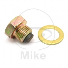 Magnetic oil drain plug JMP M14X1.25 with washer
