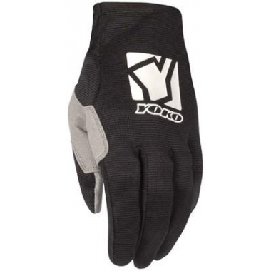 MX gloves kids YOKO SCRAMBLE black / white 1