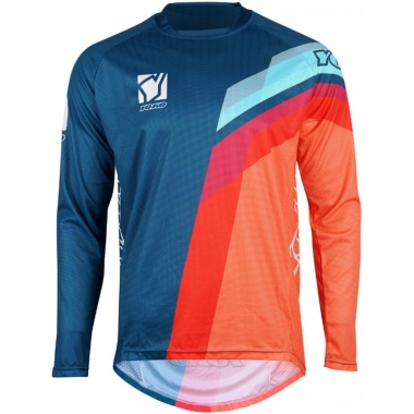 MX jersey YOKO VIILEE blue/ orange / blue, M dydžio