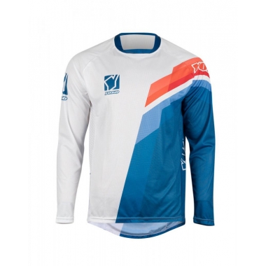 MX jersey YOKO VIILEE white / blue / fire, L dydžio