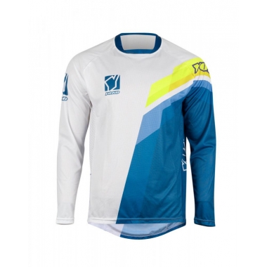 MX jersey YOKO VIILEE white / blue / yellow, M dydžio