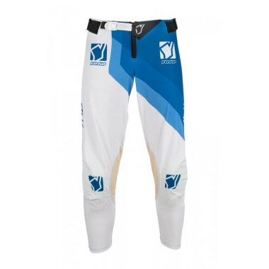 MX pants YOKO VIILEE white / blue 36 dydžio