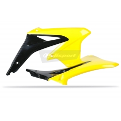 Radiatoriaus plastmasės POLISPORT (pora) black/yellow RM01