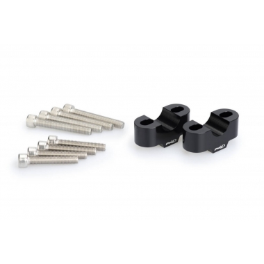 Risers PUIG, juodos spalvos height 20mm, d 22mm