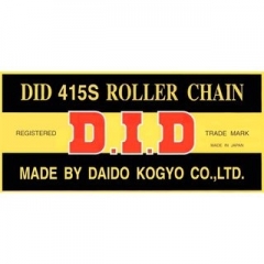 Standard chain D.I.D Chain 415S, 114 narelių ilgio