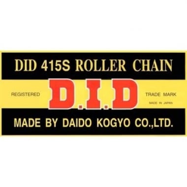 Standard chain D.I.D Chain 415S, 130 narelių ilgio