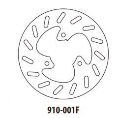 Stabdžių diskas GOLDFREN 910-001F priekinių 190 mm