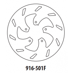 Stabdžių diskas GOLDFREN 916-501F priekinių 220 mm