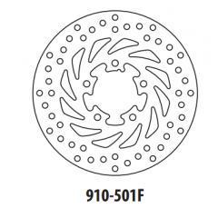 Stabdžių diskas GOLDFREN 910-501F priekinių 220 mm