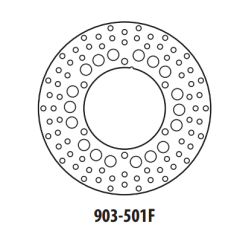 Stabdžių diskas GOLDFREN 903-501F priekinių 245 mm