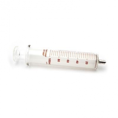 Syringe glass PAREDZĒTS oil level KYB 100ml