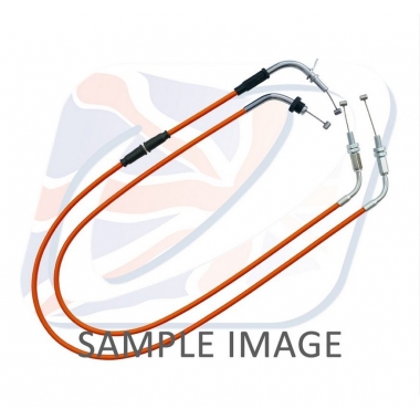 Throttle cables (pair) Venhill featherlight , ORANŽSs spalvos