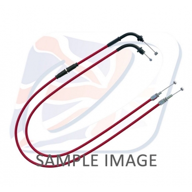 Throttle cables (pair) Venhill featherlight, SARKANĀ KRĀSĀ