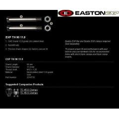 Vairo montavimo rinkinys EASTON EXP EXP TH 90 11.9