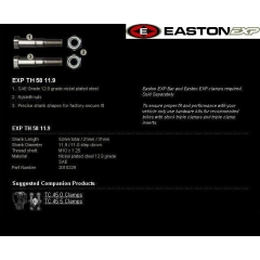 Vairo montavimo rinkinys EASTON EXP EXP TH 58 11.9