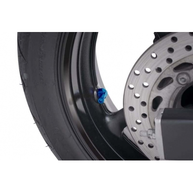 Valves for tubeless wheels PUIG, mėlynos spalvos D 8,3mm