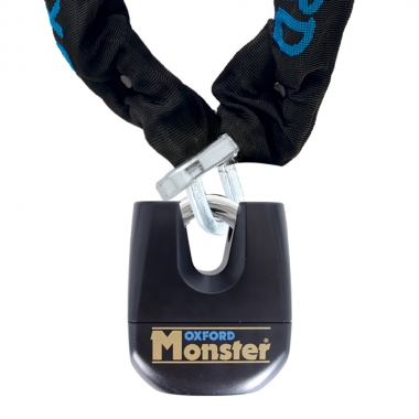 Motociklo apsaugai Oxford Monster Lock & 12mmSq Chain 1.5m