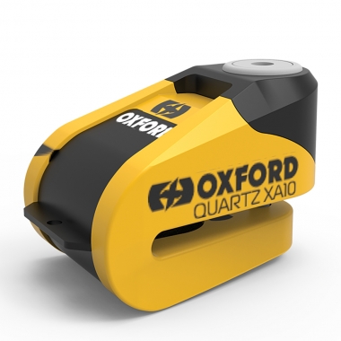 Motociklo apsaugai Oxford Quartz XA10 Disc Lock Yellow/Black