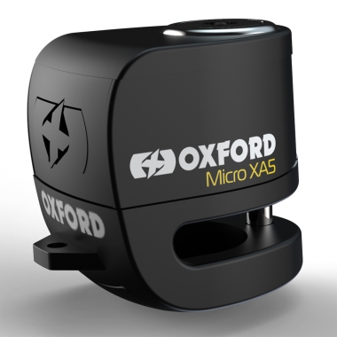 Motociklo apsaugai Oxford Micro XA5 Disc Lock Black/Black