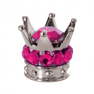 Priedai | dalys Oxford Junior Crown Valve Caps-Pink
