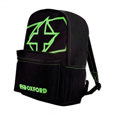 OXFORD BACKPACK X-RIDER ESSENTIAL BLACK/GREEN