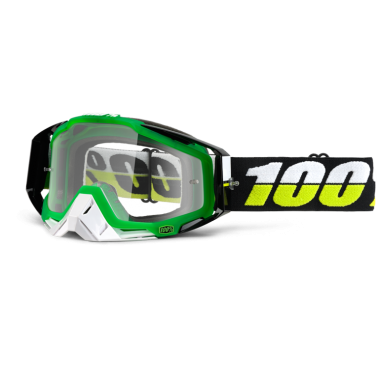 OFF-ROAD BRILLES 100% RACECRAFT SIMBAD CLEAR