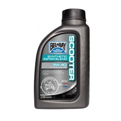 Semi syntetic engine oil Bel-Ray Scooter Synthetic Ester Blend 4T 5W-40 1L