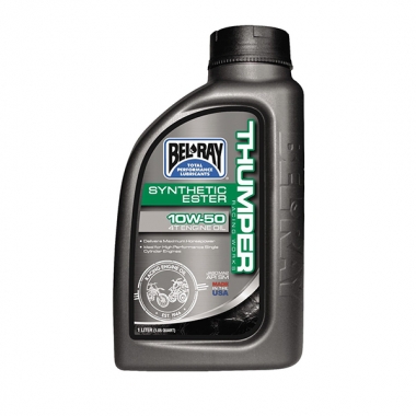MOTOREĻĻA Bel-Ray THUMPER RACING WORKS SYNTHETIC ESTER 4T 10W-50 1 l