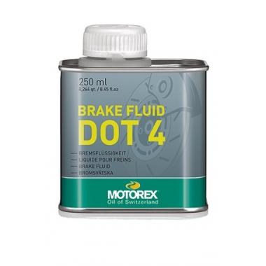 Tормозная жидкость MOTOREX DOT-4 BRAKE FLUID 250ml