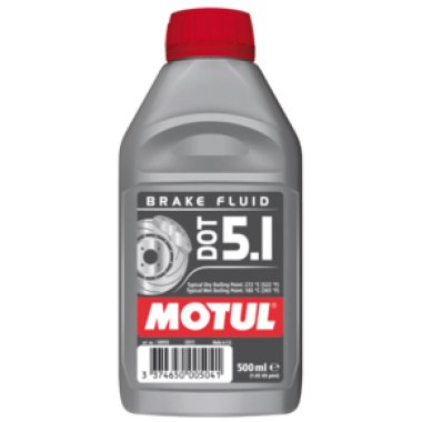 Cинтетическое тормозная жидкость MOTUL DOT 5.1 BRAKE FLUID 500ml