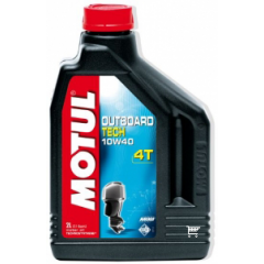 Semi-synthetic Oil MOTUL OUTBOARD TECH 4T 10W-40 2L