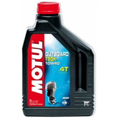 Semi-synthetic Oil MOTUL OUTBOARD TECH 4T 10W-40 2L