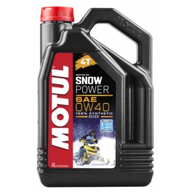 Synthetic Oil MOTUL SNOWPOWER 4T 0W-40 4L